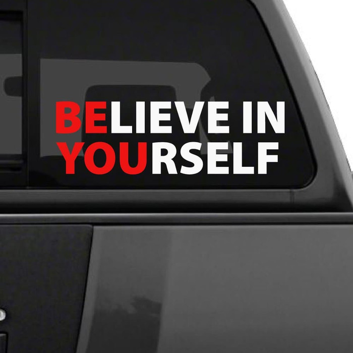 

sticker stiker quetos believe in yourself percaya pada diri sendiri Keren