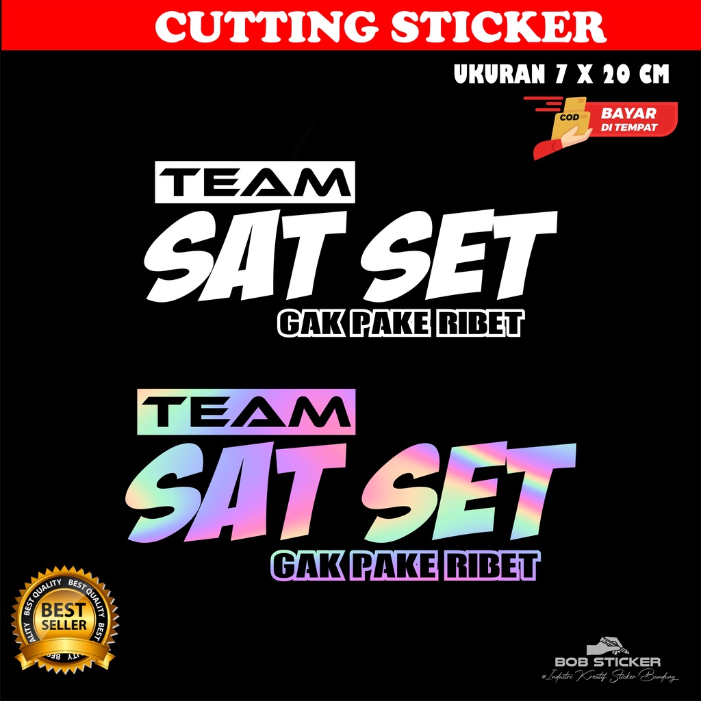 cutting stiker motor / stiker sat set / stiker bodi motor / stiker murah / stiker viral