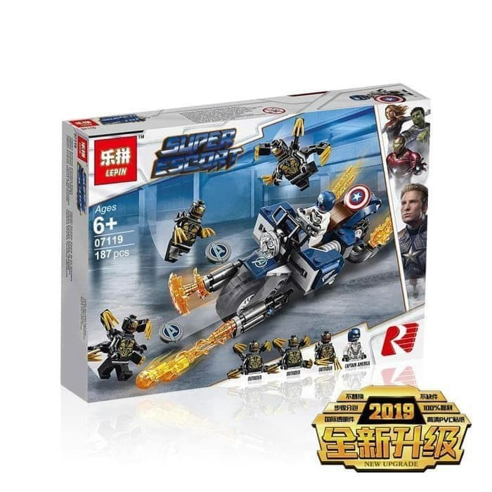 Lepin 07119 - Captain America - Super Heroes