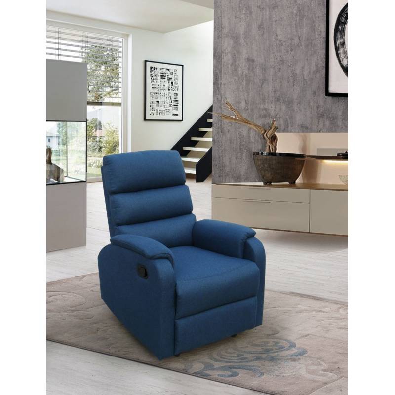 

JYSK Sofa Sofa Recliner 1 Seater Sergei 73X90X98CM Navy