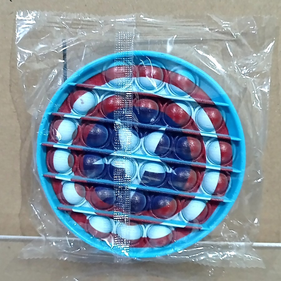 Pop It Captain America Viral Push Pop Bubble Fidget Maiman Pop It-1