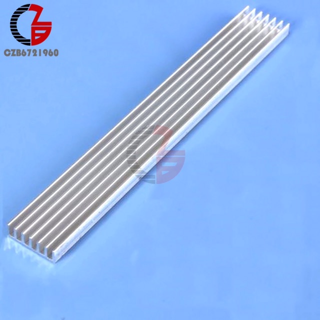 Heat Sink LED 150X20X6 Mm Heat Sink Aluminium Sirip Pendingin