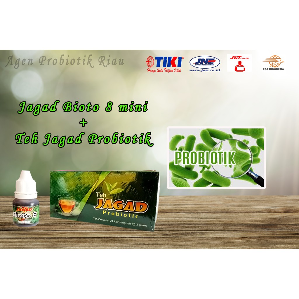 Paket Murah Jagad Bioto 8 mini Teh Probiotik Herbal Original
