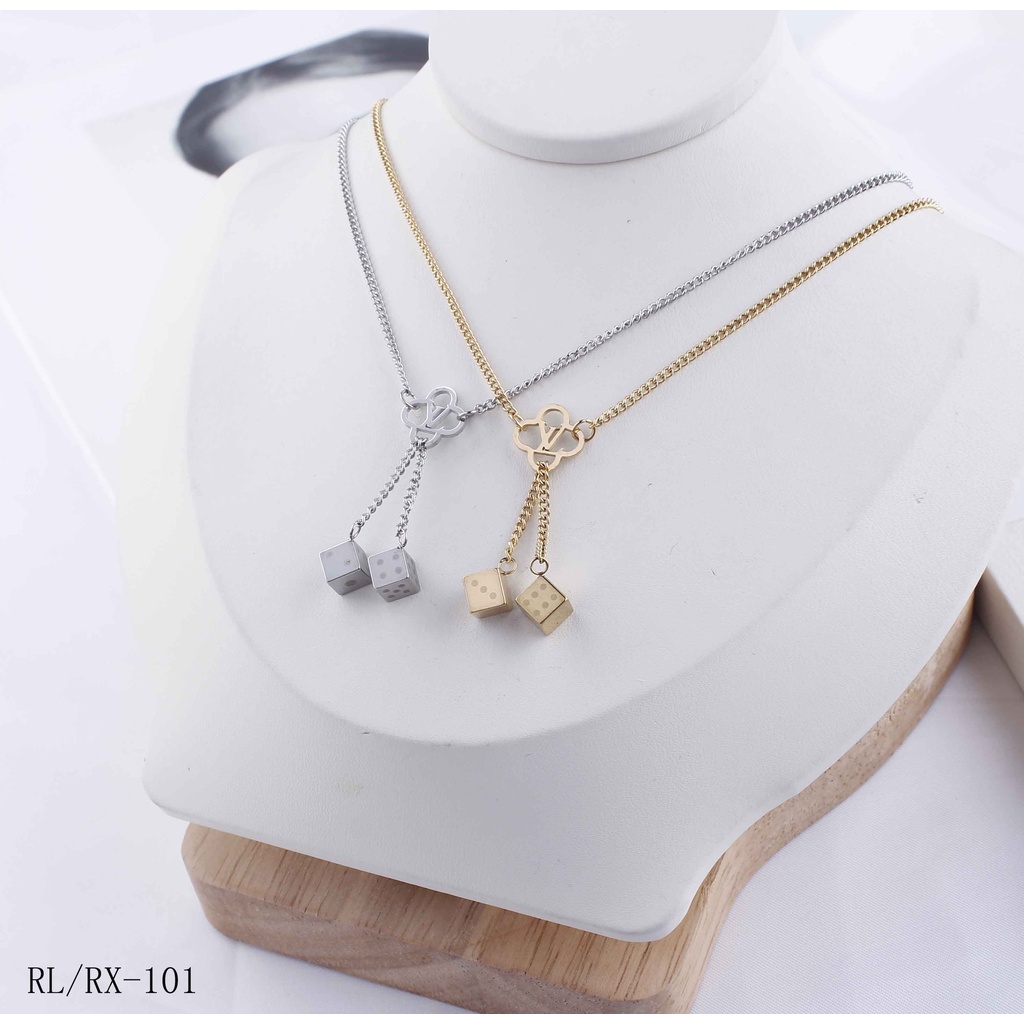 Kalung Titanium Permata Perhiasan Fashion 1134,101,163