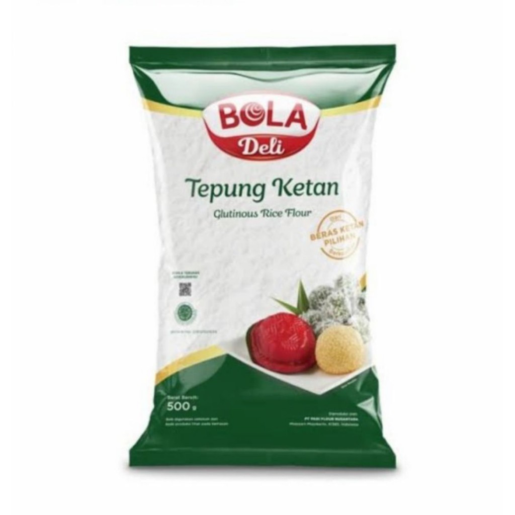 

Tepung Ketan Bola Deli - Tepung Deli 500gr