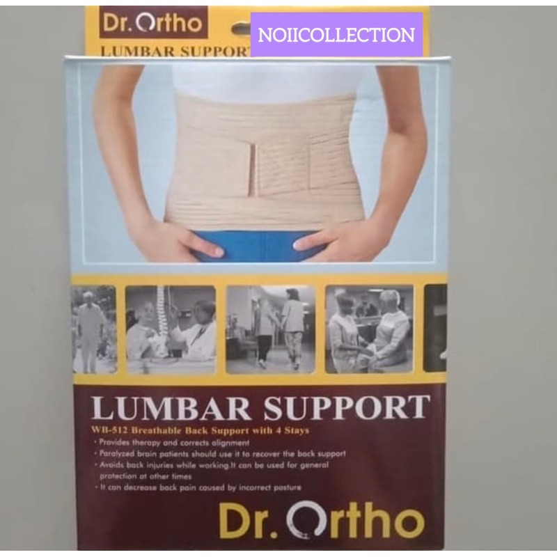 Korset Kesehatan Tulang belakang Dr. Ortho WB-512 | Lumbar Support