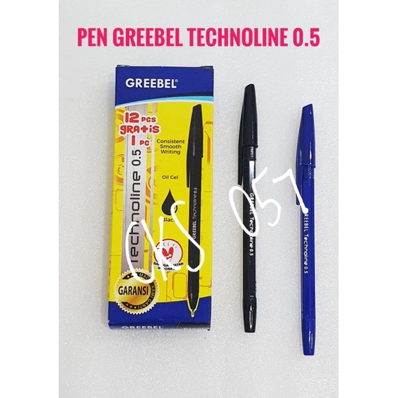 

Pen / Pulpen Greebel Technoline 0.5