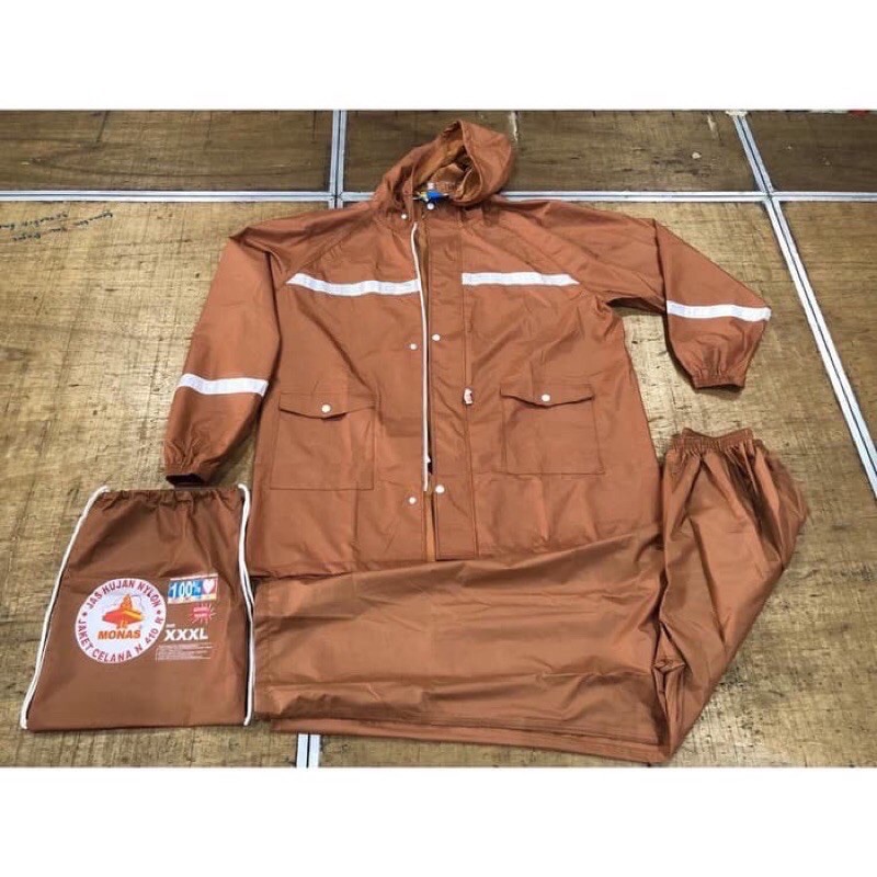 Jas Hujan XXXL Jaket Celana Monas N 410 R