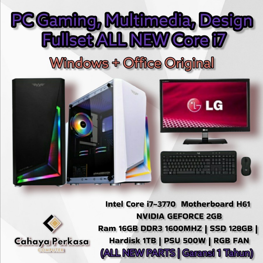 CPU | Komputer | PC Rakitan | PC Deskop | PC Gaming | PC Multimedia | PC Gaming | Komputer Fullset R