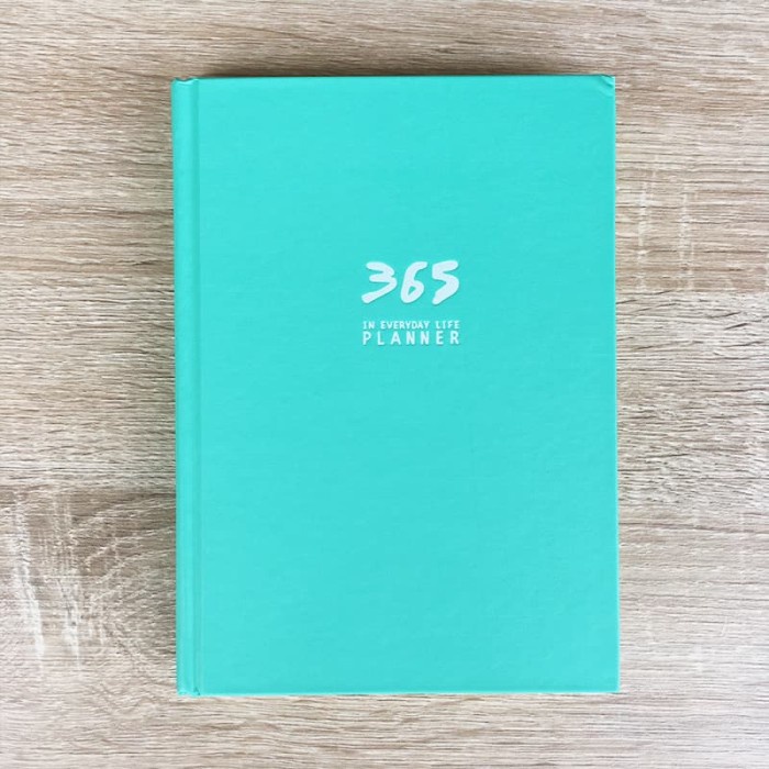 

Limited Everyday 365 Planner / Buku Catatan / Buku Agenda / Buku Tulis Bergaransi