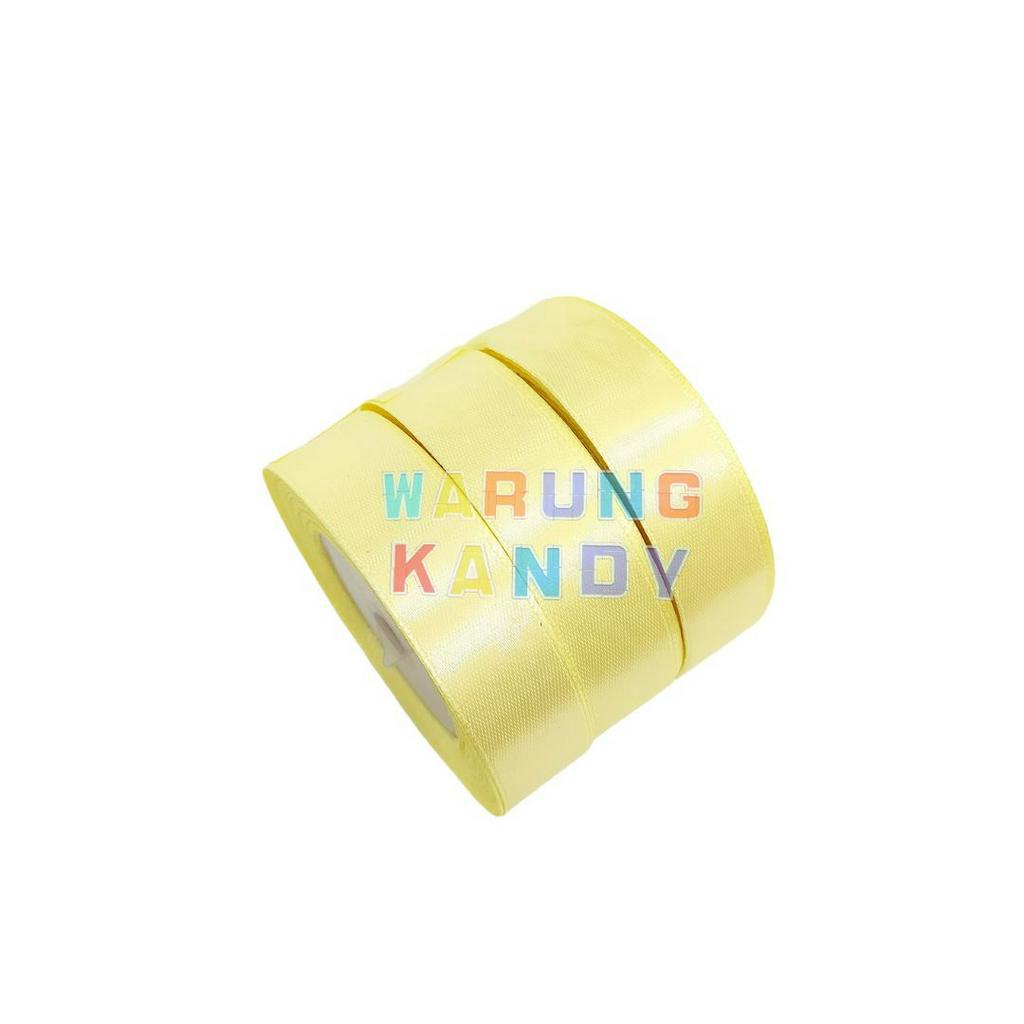 Pita Saten / Satin 3/4“ Kuning Muda PAK