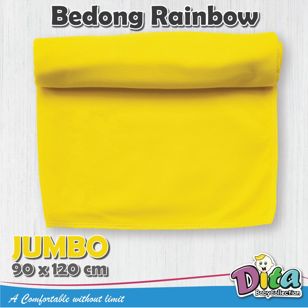 SATUAN BEDONG KAOS DITA  BEDONG BABY RAINBOW BEDONG SQUARE BEDONG SEGI EMPAT BEDONG LILIT 90X115CM