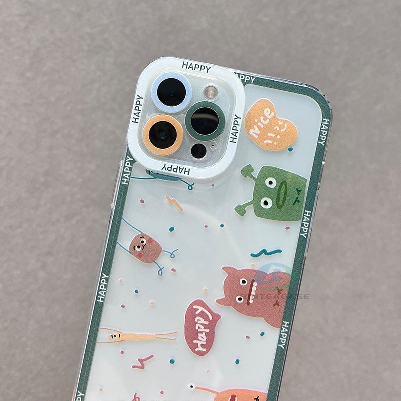 Soft Case Silikon Motif Little Monster Untuk IPhone 14 14 Pro MAX 11 Pro 11 Pro MAX 12 12 Pro 12 Pro MAX IPhone 13 Pro MAX X XR XS MAX 6 6S 7 8 Plus SE 2020 Hostr HOSTR