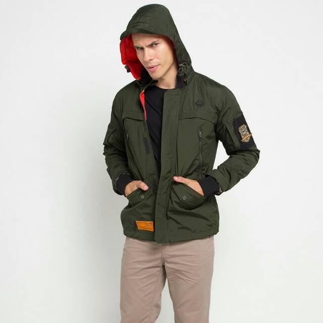 JAKET MGEE BASIC Hunter c004 green