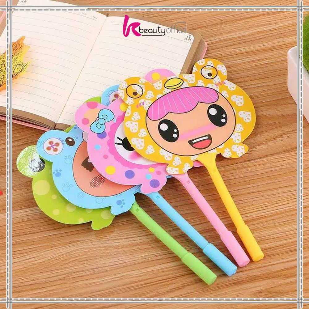 

KB-A2 Pena Pulpen Gel Kipas / Pena Kipas Animal & Buah / Pulpen Kipas Karakter Lucu Souvenir