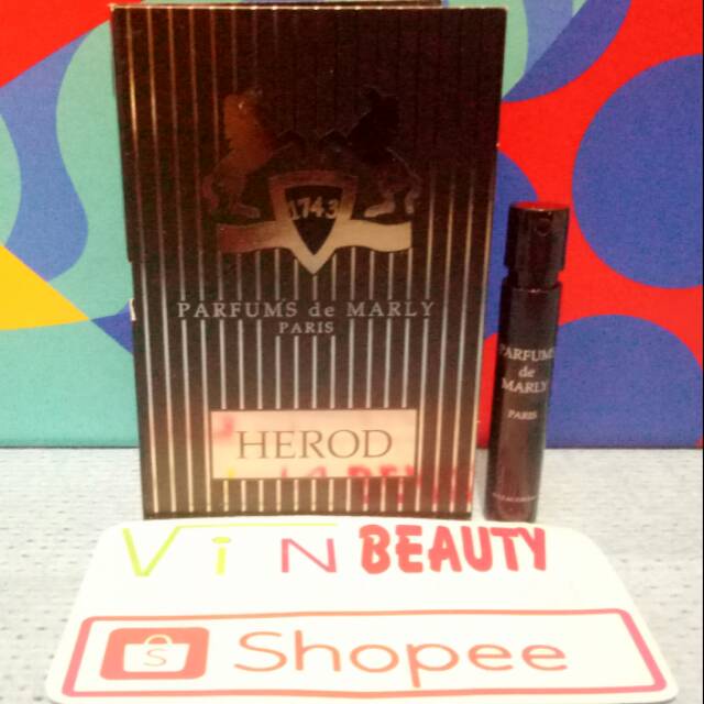 Vial Parfum OriginaL Parfums de Marly Paris Herod EDP For Men Murah