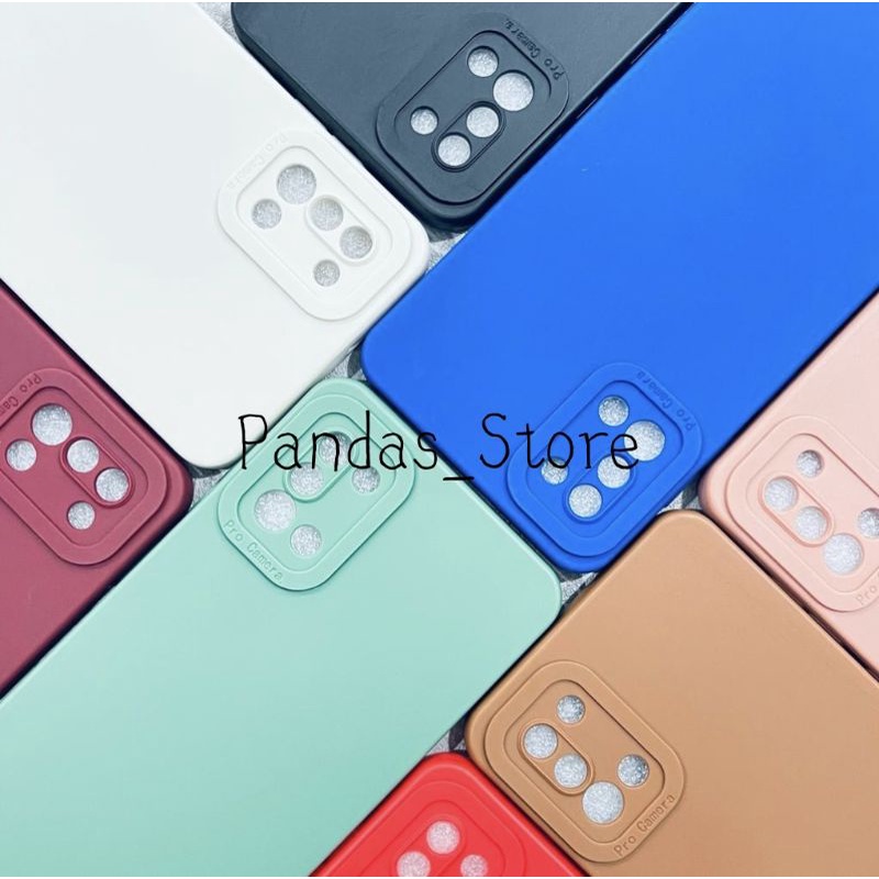 Softcase Pro Camera Samsung A31 Candy Case Full Color 3D Silikon TPU