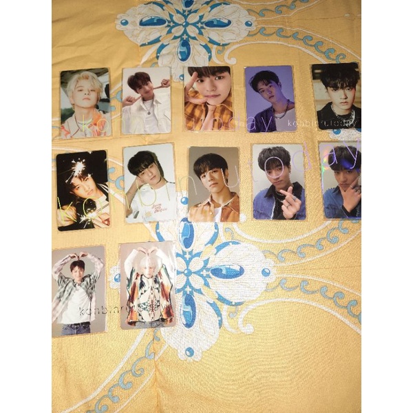 BUNDLE PC PHOTOCARD ASABUL ASAHI BULE JAE BOBA JUNKYU TUSPI HARUTO BG UNGU  PREMAN JUNGHWAN KEMPI