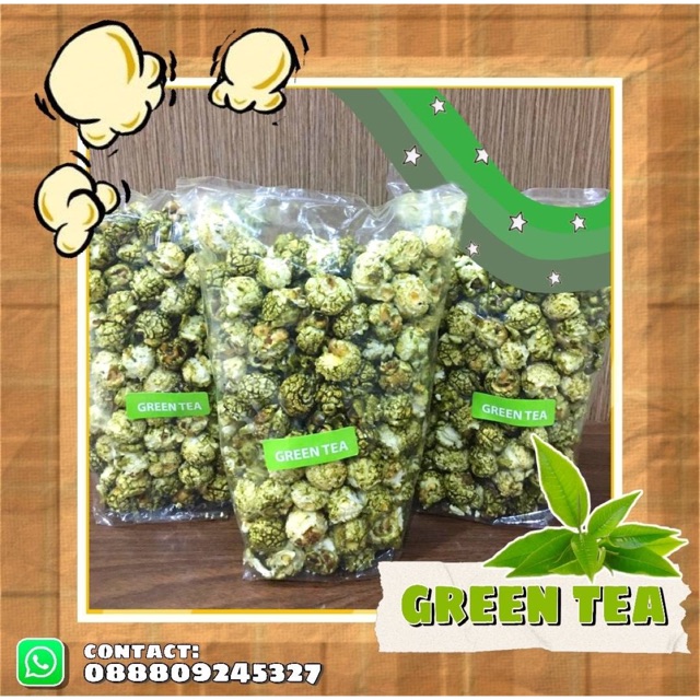 

Popcorn XXI - GREEN TEA