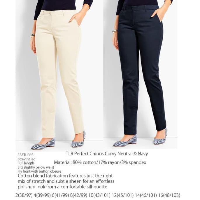 ✅ DISKON CELANA PANJANG CEWEK KEKINIAN✅ TALBOT PERFECT CHINOS CURVY PANTS CELANA PANJANG BRANDED