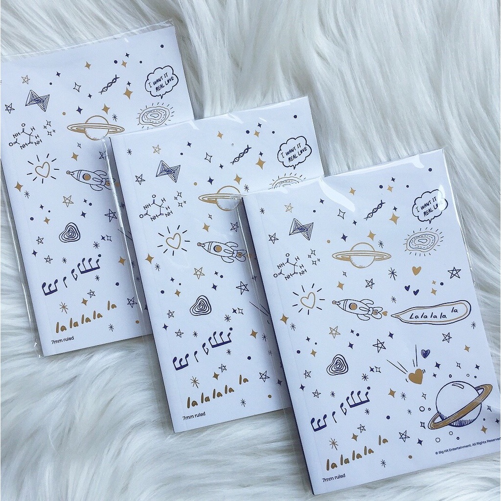 [READY] BTS DNA Merchandise - NOTEBOOK