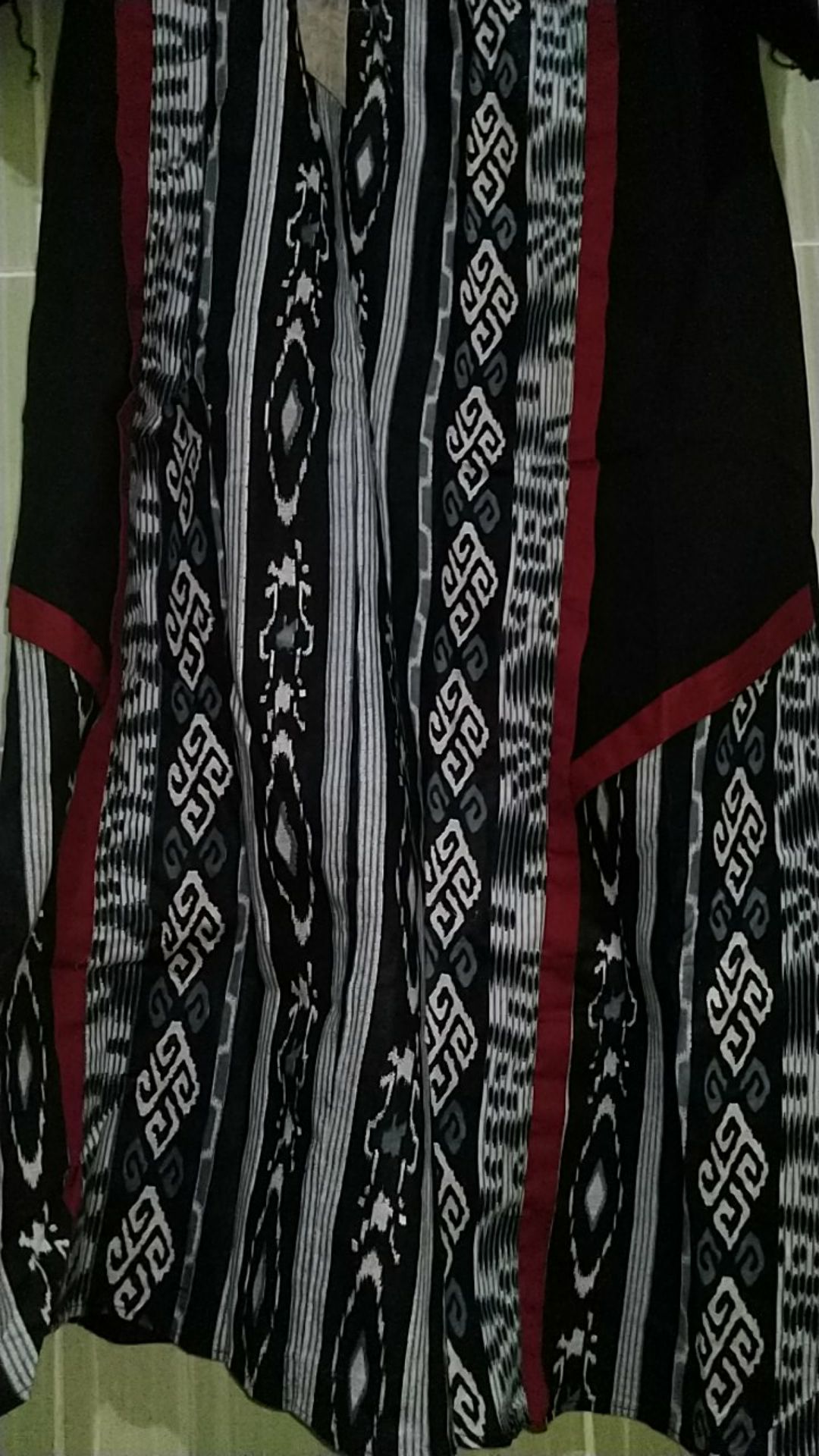 Gamis Batik Cap Kombinasi Ala Tuneeca Songket Best Seller S-xxl