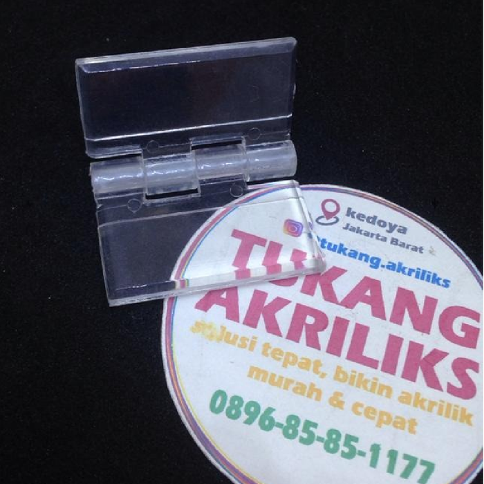 Engsel Akrilik 3 cm kecil kuat murah ready stock langsung kirim