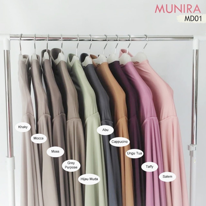 Munira MD01 Bergo Jersey Nyaman