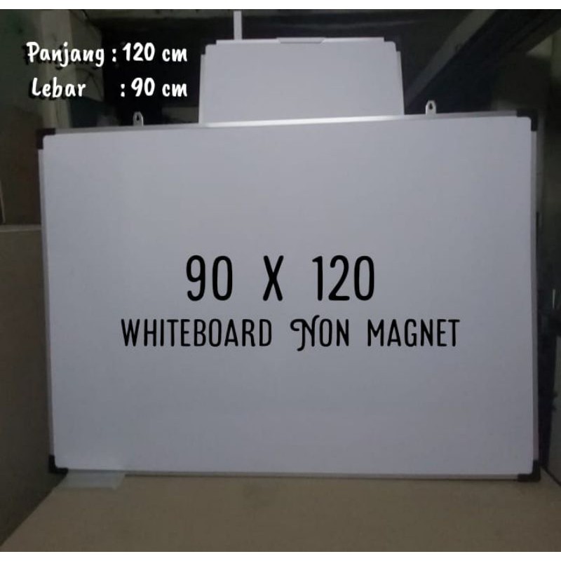 whiteboard non magnet murah