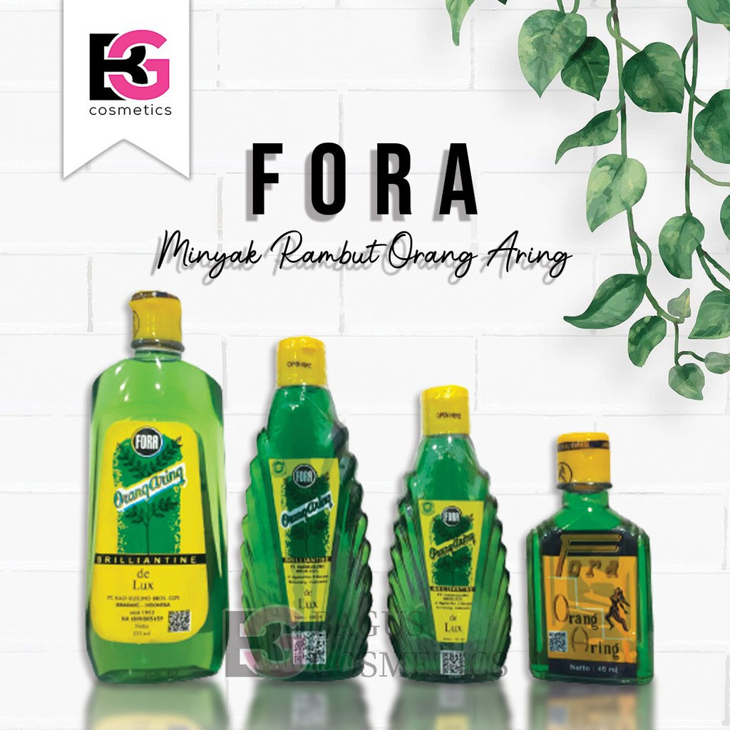 ⭐BAGUS⭐ FORA MINYAK RAMBUT ORANG - ARING | 45 / 65 / 100 / 125ML