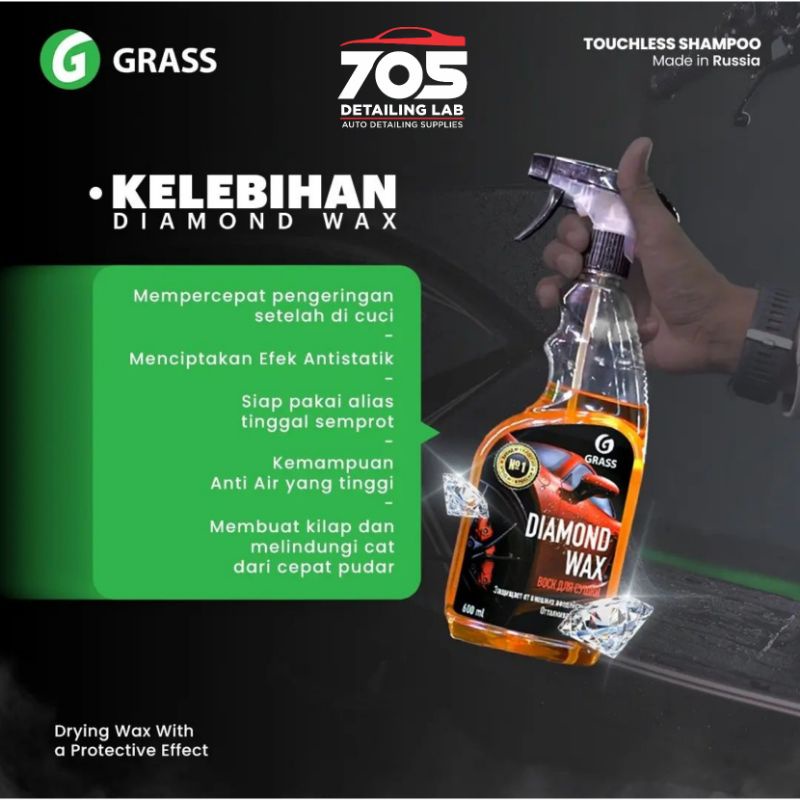 GRASS Diamond Wax 600 ml - Ready to Use