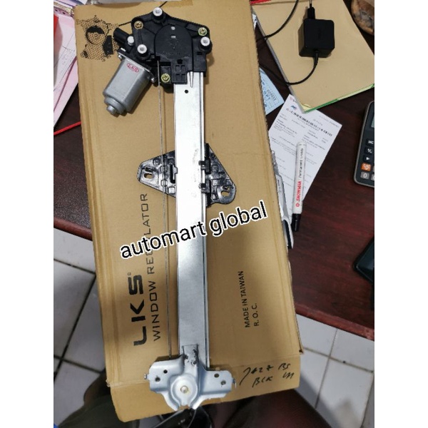 window regulator belakang honda jazz rs merk lks