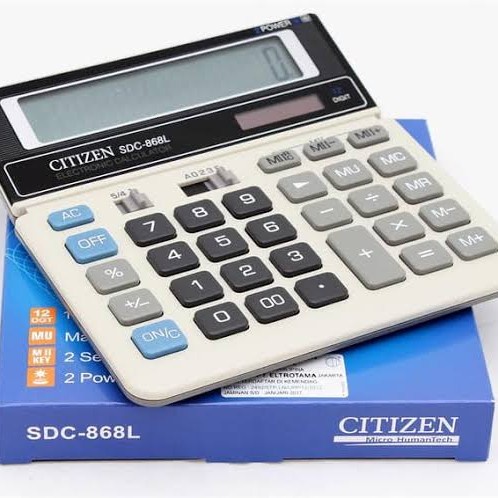 

Kalkulator / Calculator Citizen Sdc-868L