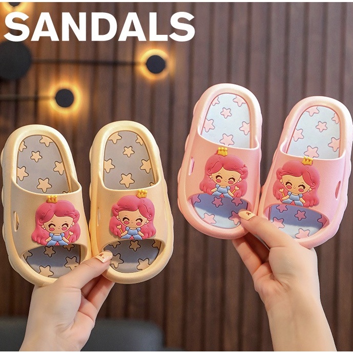 babyfit promo 8.8 sendal PRINCESSCUTE sandal karet pvc anak selop santai import ml-0302r