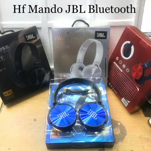 Headset handsfree HEADPHONE Bluetooth SUPER BASS JBL