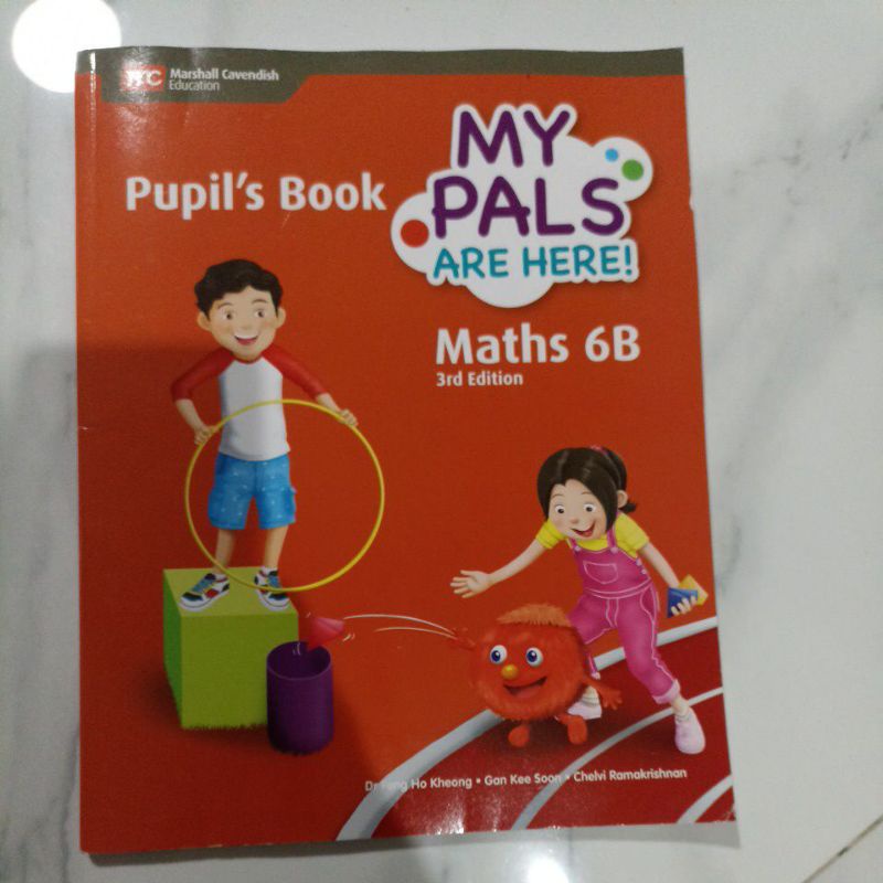 MyPals Math 6B Pupil's book atau Textbook