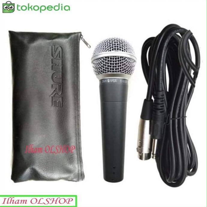 Mic Shure SM-58 Mik/Mikrofon/Microphone Kabel