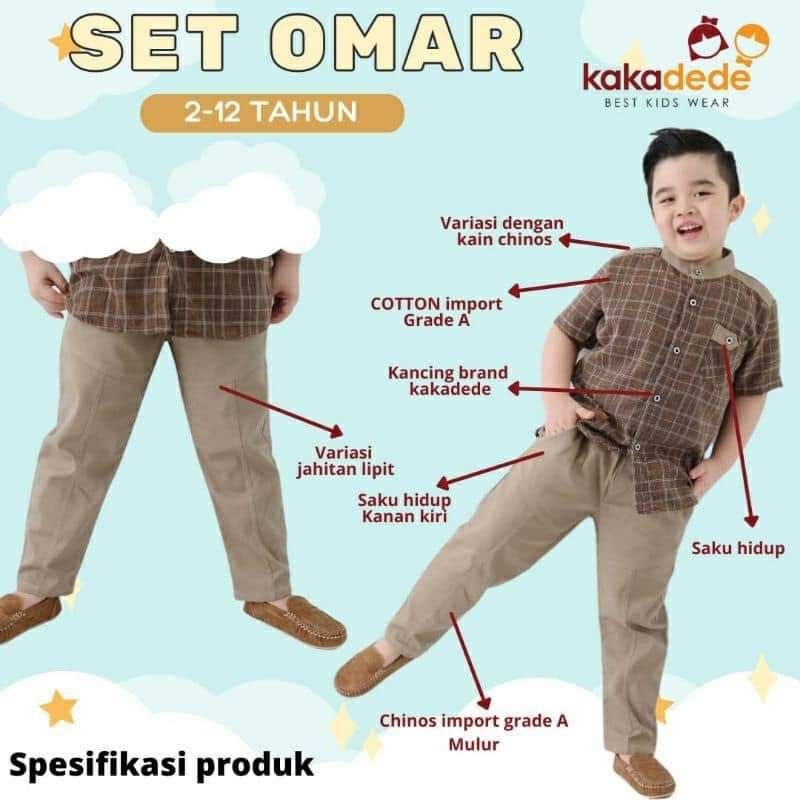 SALE KOKO OMAR SET BY KAKADEDE
