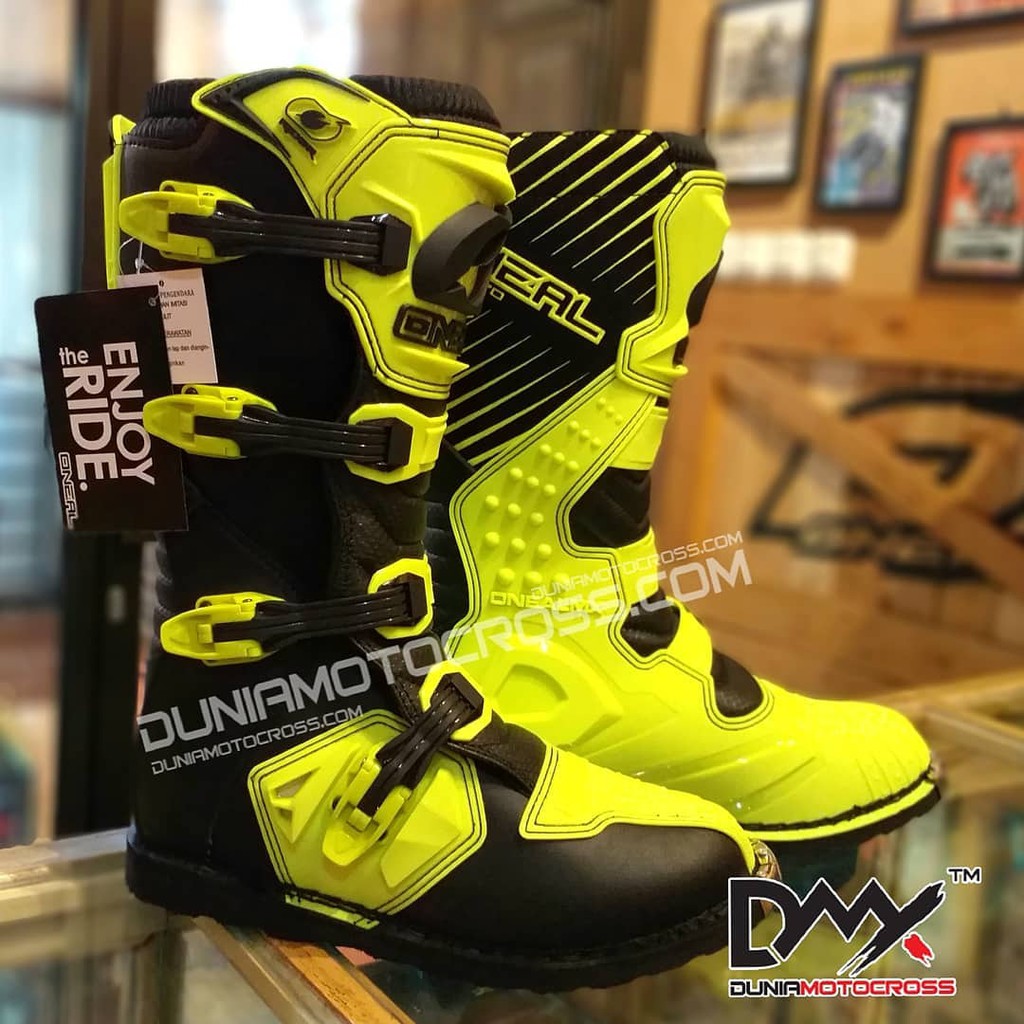 Boots Oneal Rider 2018 black/fluo