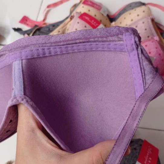 Bra wanita murah bh wanita remaja dewasa UKUR SEBELUM BELI busa tipis cup kecil busa tipis kait 2 tanpa kawat miniset remaja yiyi