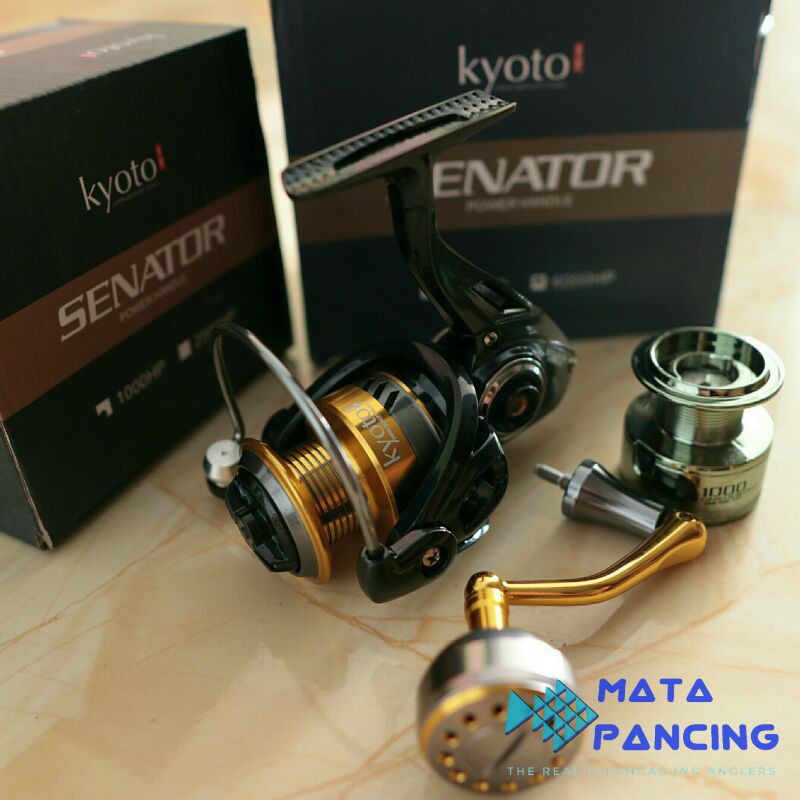 Reel kyoto senator 1000 2000 3000 4000 6000 power handle free spool