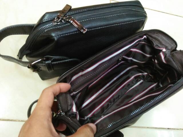 Handbag Montblanc 8227-2 import kulit sintetis