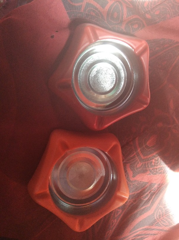 Asbak Rokok Bentuk Bintang/cigarette Ashtray Stainless Steel