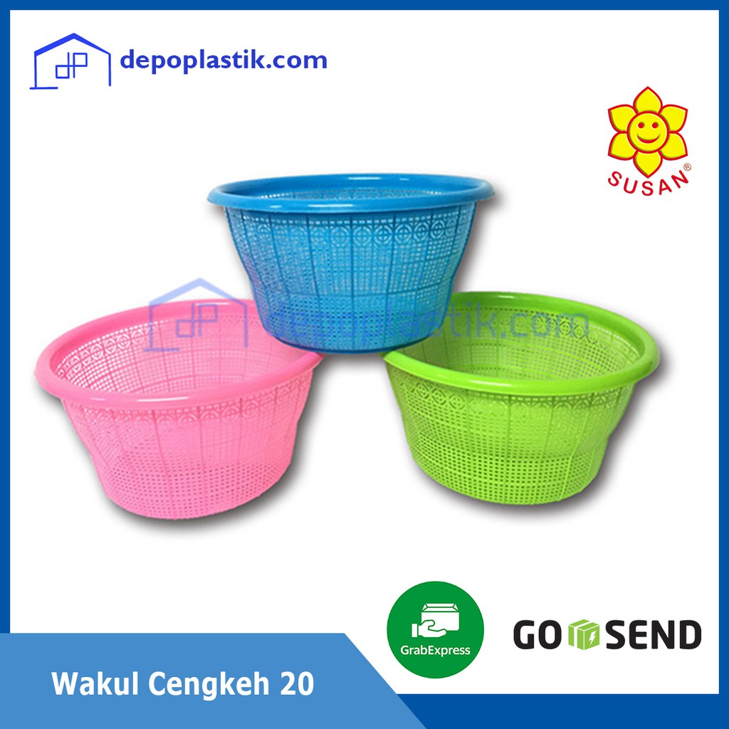 Bakul Nasi - Wadah Nasi - Wakul Plastik - Bakul Hajatan - Wakul Hajatan - Wakul Cengkeh 20 Soft - SU