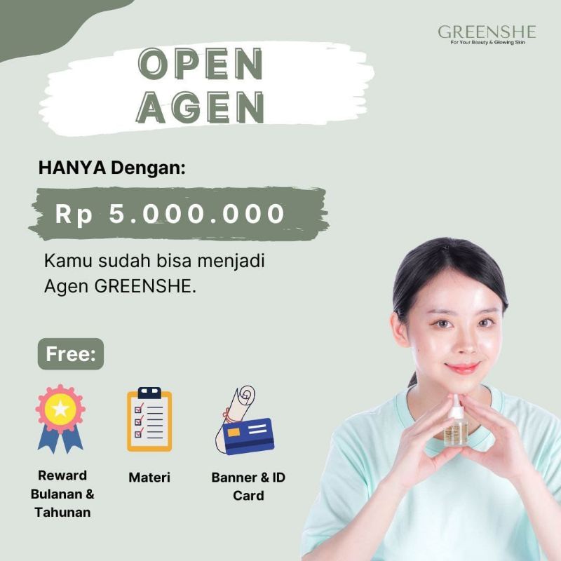Paket Usaha Greenshe Agen