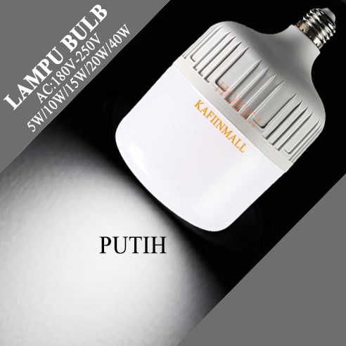 HORICI 5W 10W 15W 20W 30W 40W BOLA LAMPU LED LAMPU CAPSUL  MURAH GROSIR T PUTIH LAMPU TERANG GROSIR