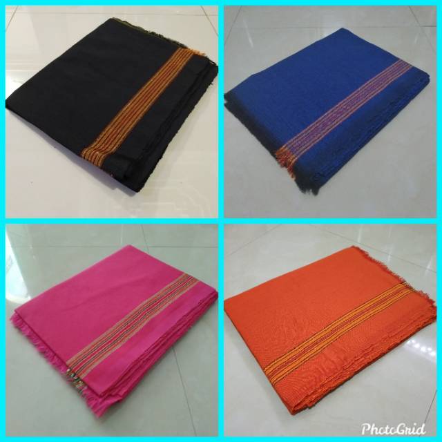 Tenun Pamiring Toraja Tebal Aneka Warna