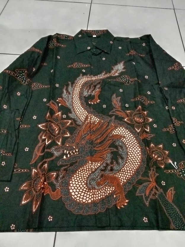 Size M L Xl Xxl Xxxl Bswart Batik Hrb026 Kenongo Hem Pendek Padi Pekalongan M L Xl Batik