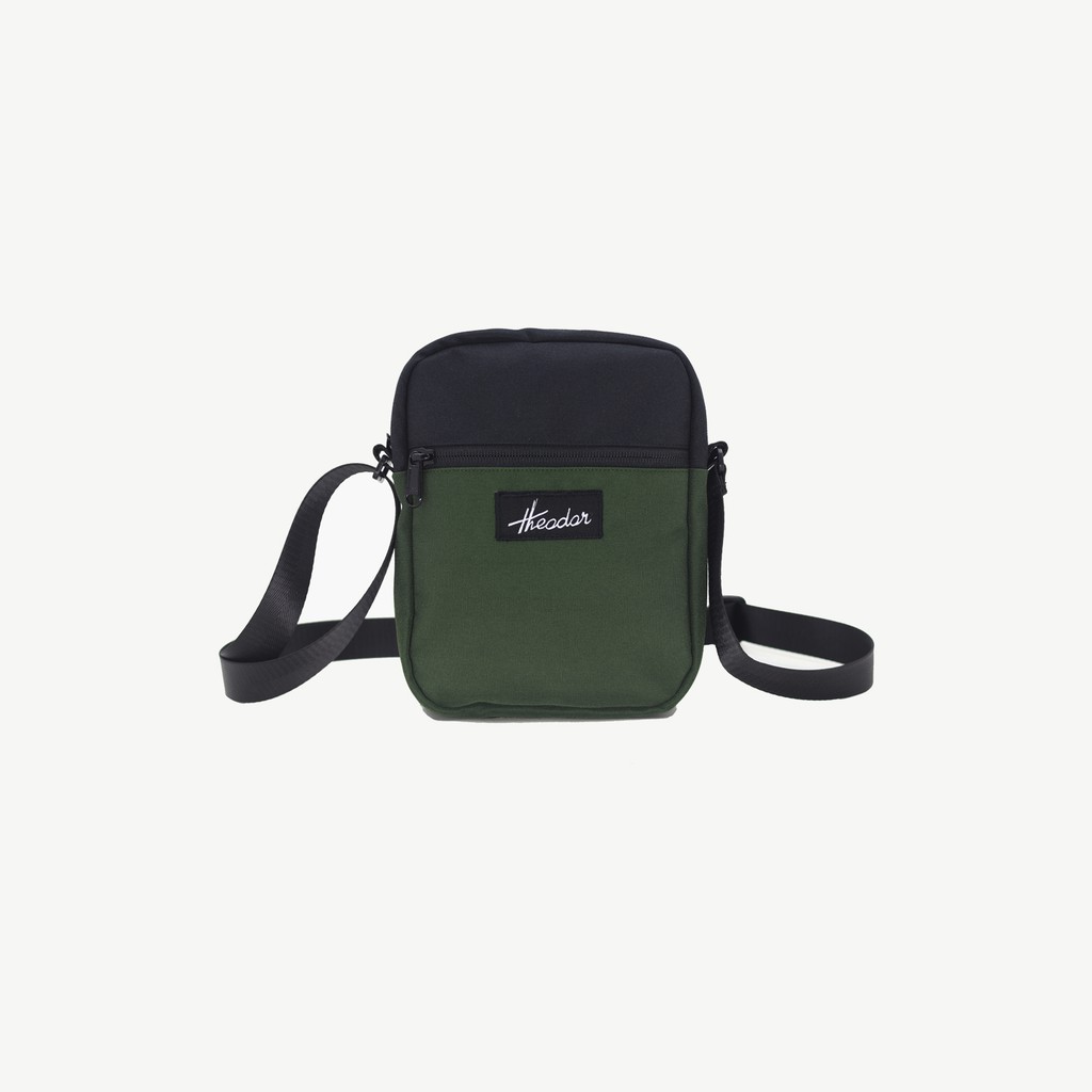 THEODOR Sling Bag BREVIS Green Army - Tas Selempang - Water Repellent - Pria Wanita - High Quality