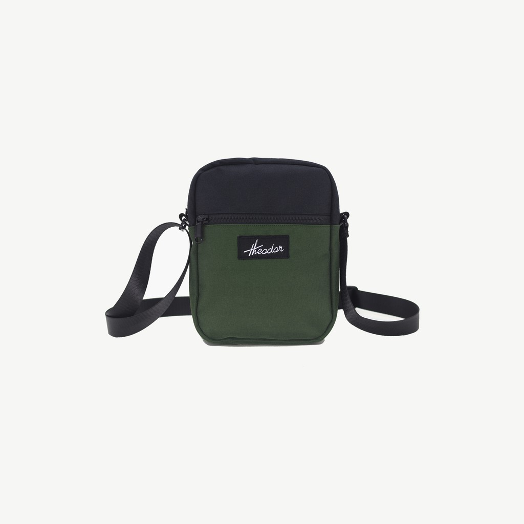 THEODOR Sling Bag BREVIS Green Army - Tas Selempang - Water Repellent - Pria Wanita - High Quality